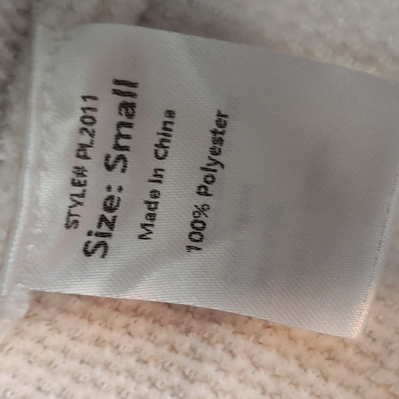 Pink Lily White and Gray Stripe Sweater Size Small - Picture 7 of 8